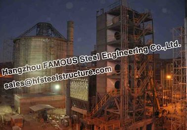 Industrielle Baustahl-Herstellungs-Bolivien-Zementfabrik
