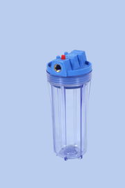 5-Zoll-dauerhaftes klares Plastikfiltergehäuse für Trinkwasserfiltration