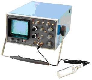 Analoges Ultraschallwirkliches zuverlässiges Signal und Echo des fehler-4A/9V des Detektor-FD100