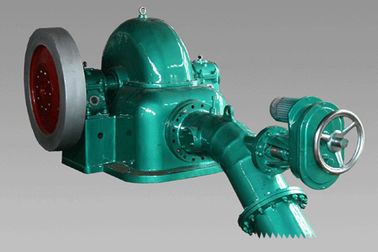 Kleine hydroelektrische Generator Turgo-Wasser-Turbinen 400V 480V 6300V 50HZ oder 60HZ