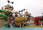Großes Wasser-Haus-Aqua-Spielplatz-Piraten-Schiff Stype mit 6 Wasserrutschen