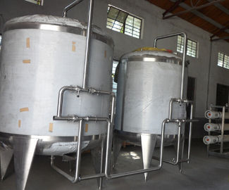 Nahrungsmittelindustrielle reine Wasserbehandlungs-Ausrüstungs-Edelstahl-Wasser-Behälter für Getränkeanlage